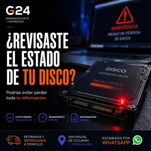 ¿Hace cuánto no revisás el estado de tu disco?