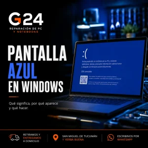 ¿Por qué aparece la pantalla azul de Windows?