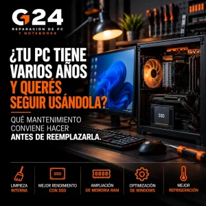 ¿Tu PC tiene varios años y querés seguir usándola?